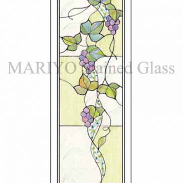ステンドグラスデザイン 葡萄