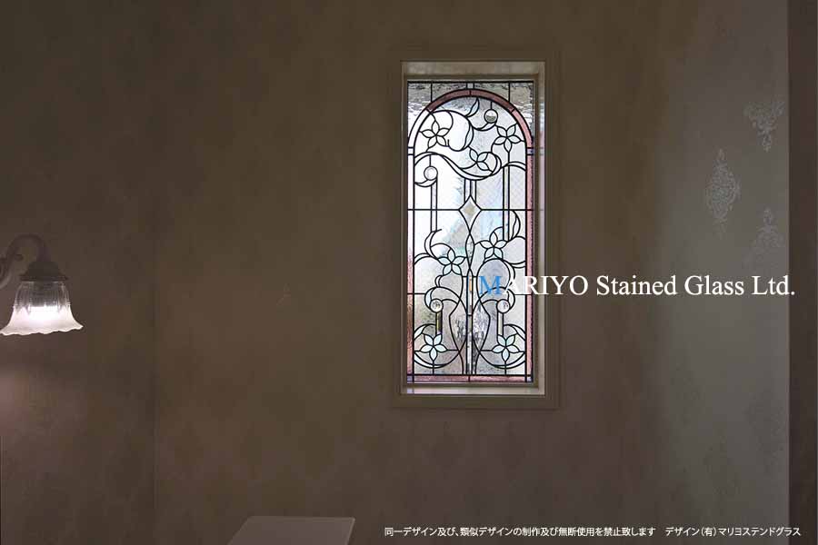 ステンド画像  C132-1B11LP1J 三井ホーム (SVAF-0613)白い花